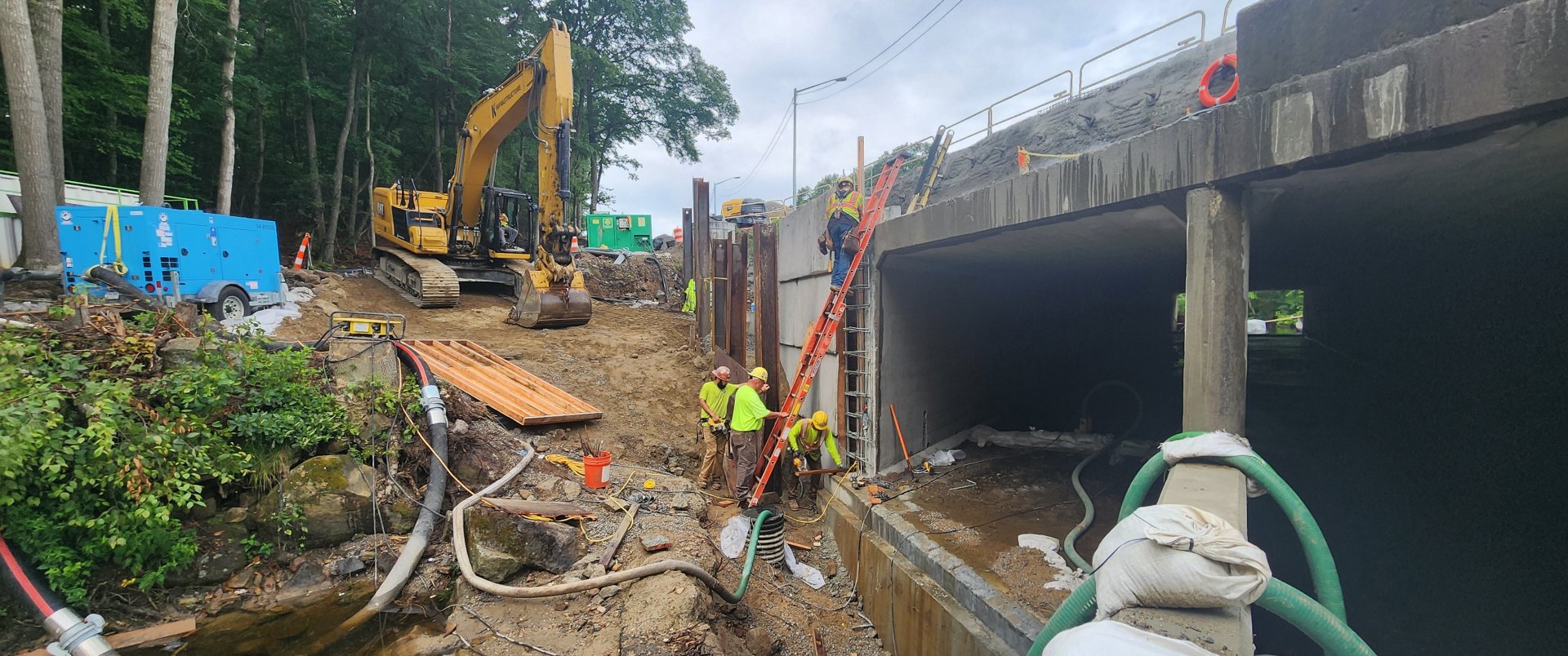 Bridge 251 South Barrel Closure Pour Formwork